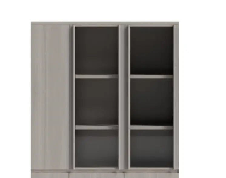 Stylish Executive Office Cabinet For Organizing And Storing - Light Oak Color-GCC Home Center