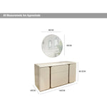 Load image into Gallery viewer, Stylish Mila Dresser with Round Mirror