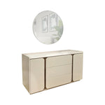 Load image into Gallery viewer, Stylish Mila Dresser with Round Mirror
