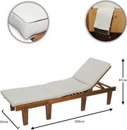 Stylish Sun Lounger For Beach And Garden-GCC Home Center