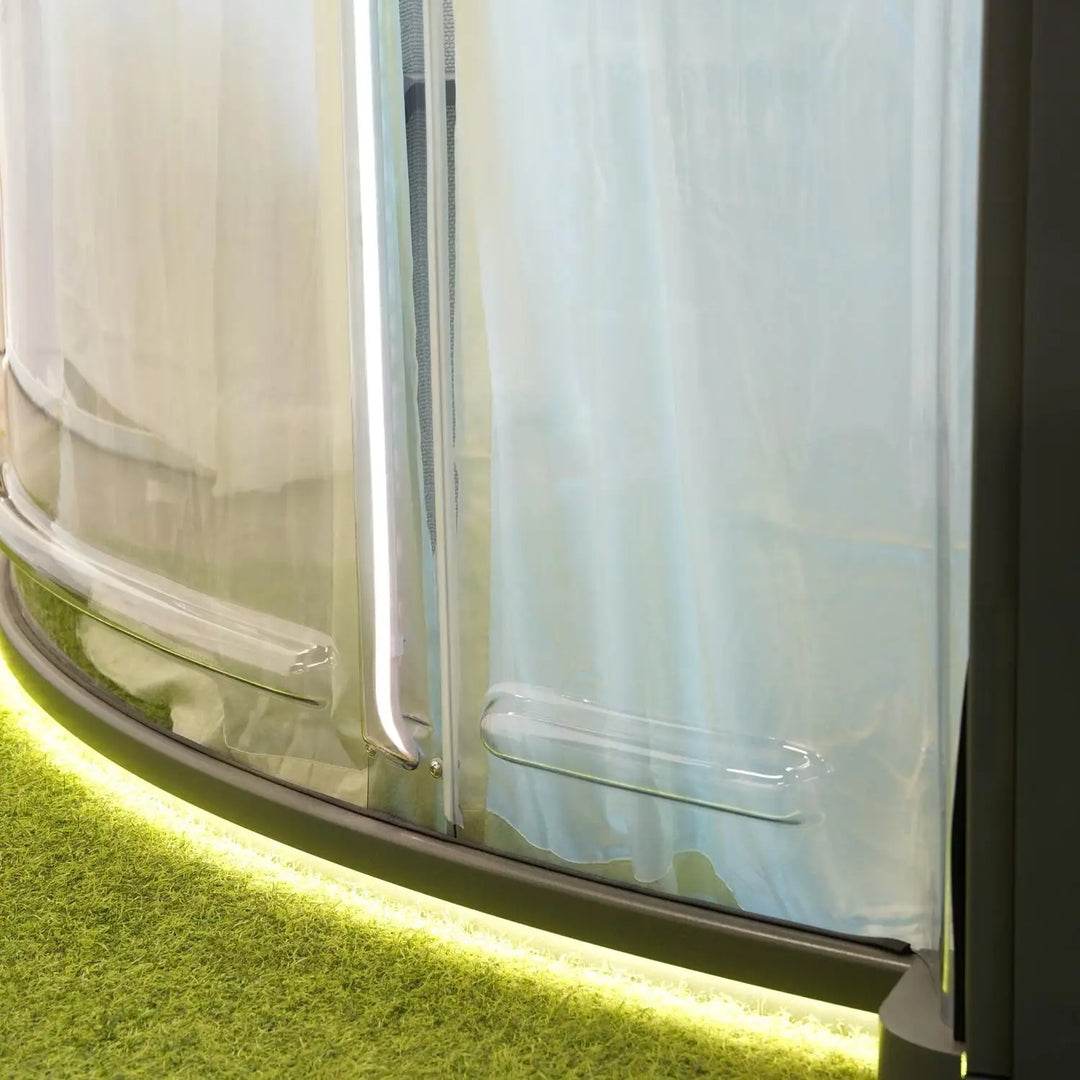 Sunroom – 3.5m Diameter × 280cm Height (Transparent Light Grey)