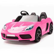 Super Fast 24v 2 Seat Porsche Style Kids Sports Car - Pink -Combination of Space, Comfort and performance.
