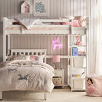 Load image into Gallery viewer, Taylor Twin Loft Bed with Shelves - 90x200 cm-GCC Home Center