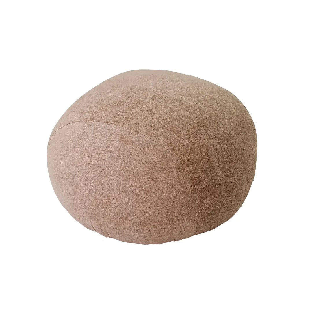 Teddy Kids Upholstered Bed – Modern Fabric Bed with Pouffe