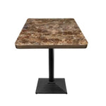 Load image into Gallery viewer, Tempered Glass Square Dining Table 70x70cm