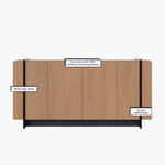 Load image into Gallery viewer, Terra 4-Door Sideboard