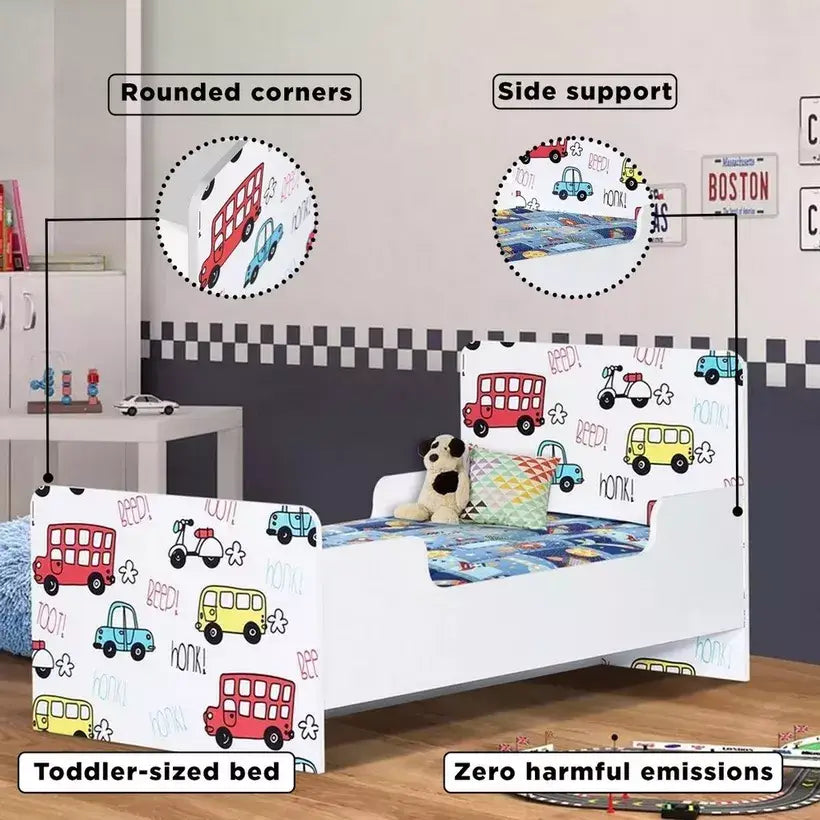 Toddler Car Bed - 70x130 cm-GCC Home Center