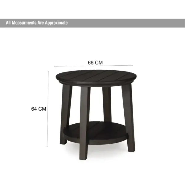 Traditional Round End Table - Coffee Table