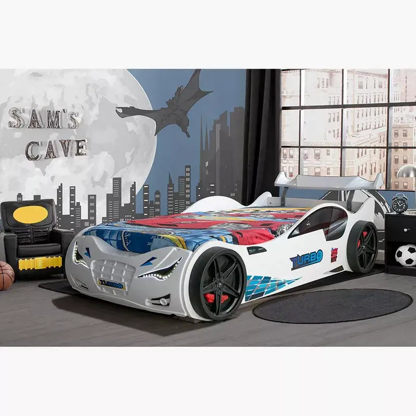 Turbo Single Car Bed - 90x190 cm-GCC Home Center