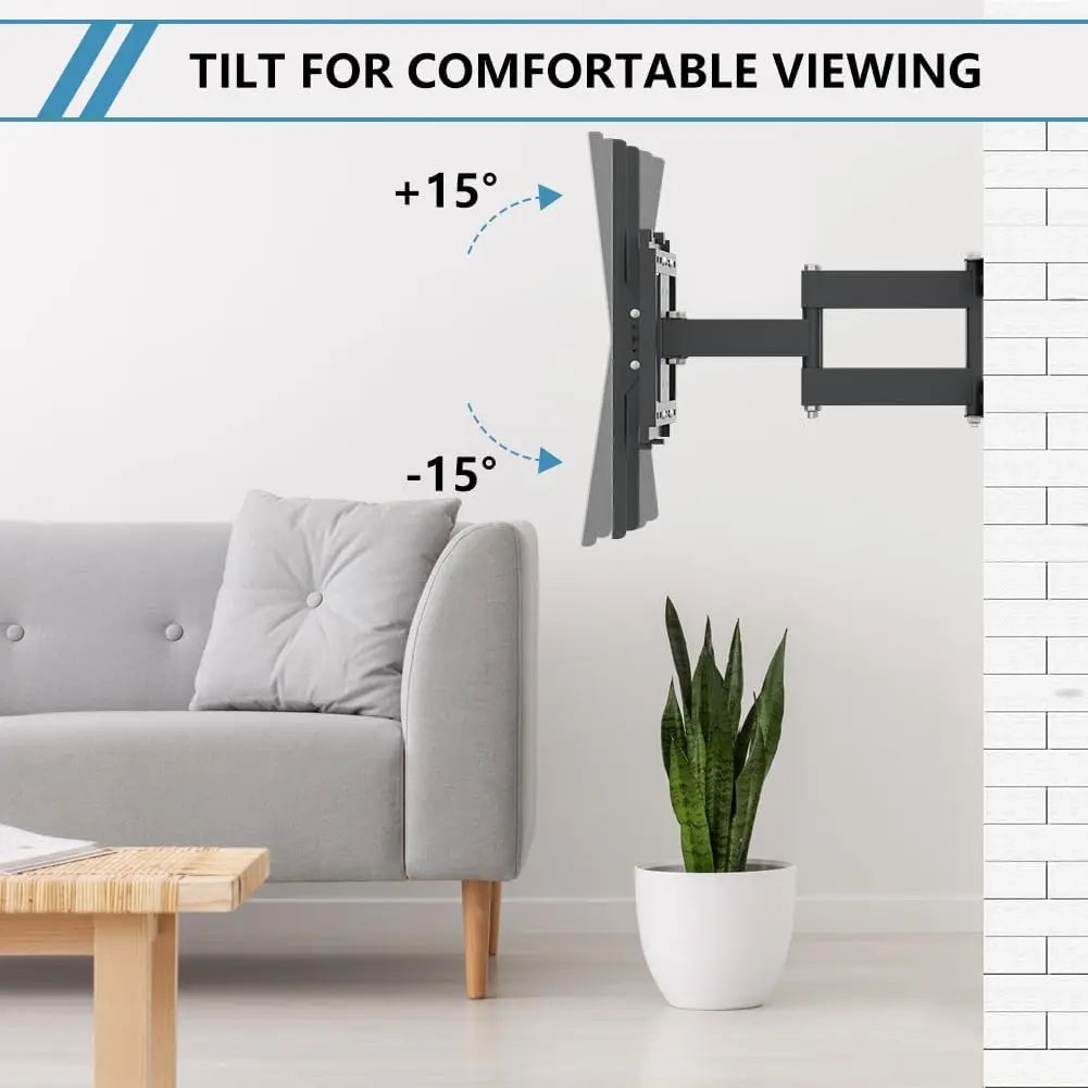 Arabian Mall Universal TV Wall Mount Stand (26-75 Inch) – Dual Articulating Full Motion Bracket