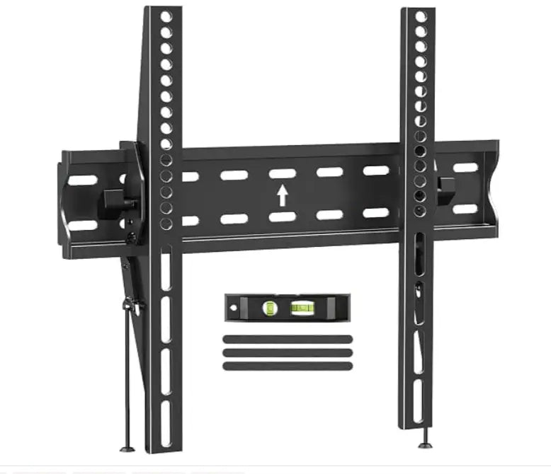 TV Wall Mount, Tilting TV Bracket for Most 26-60 Inch LED LCD OLED Flat/Curved TVs, Low Profile Save Spacing, Fits 12" to 16" Stud, Max VESA 400x400mm up to 99 LBS, MU0007