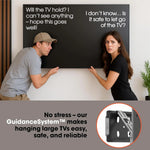 Load image into Gallery viewer, TVM 5705 – Ultra-slim TV wall mount with GuidanceSystem™ for safe and easy hanging of large TVs