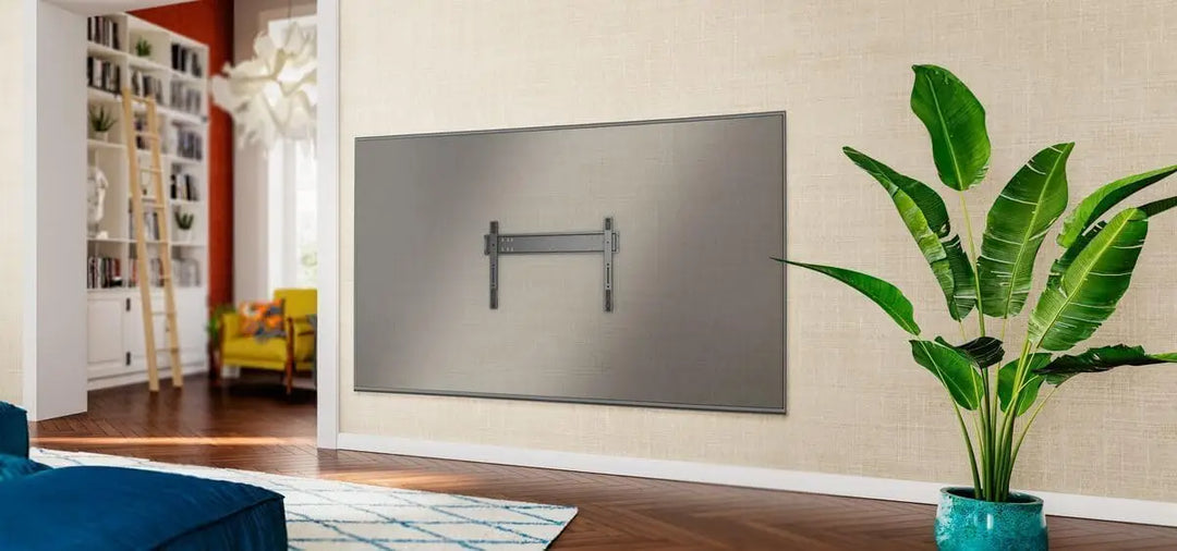 TVM 5705 – Ultra-slim TV wall mount with GuidanceSystem™ for safe and easy hanging of large TVs