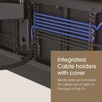 Load image into Gallery viewer, TVM 7655 Signature Swivelling TV Wall Mount for 40-77 Inch TVs, Premium DesignMount TV Bracket Swivels up to 120°, Max 35 kg