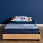 Load image into Gallery viewer, Twin Trundle Bed 90x190 CM - Oak/White-GCC Home Center