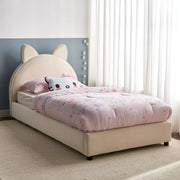 Twin Upholstered Bed - 90x200 cm-GCC Home Center