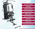 Load image into Gallery viewer, Ultimate Multigym Home Gym Machine MF-0734 – Full-Body Workout Solution