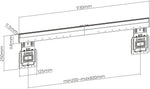 Load image into Gallery viewer, ULTRA SLIM MICRO-GAP FIXED TV WALL MOUNT Fits 43''~100'' slim TVs with only 9.5mm/0.37'' profile