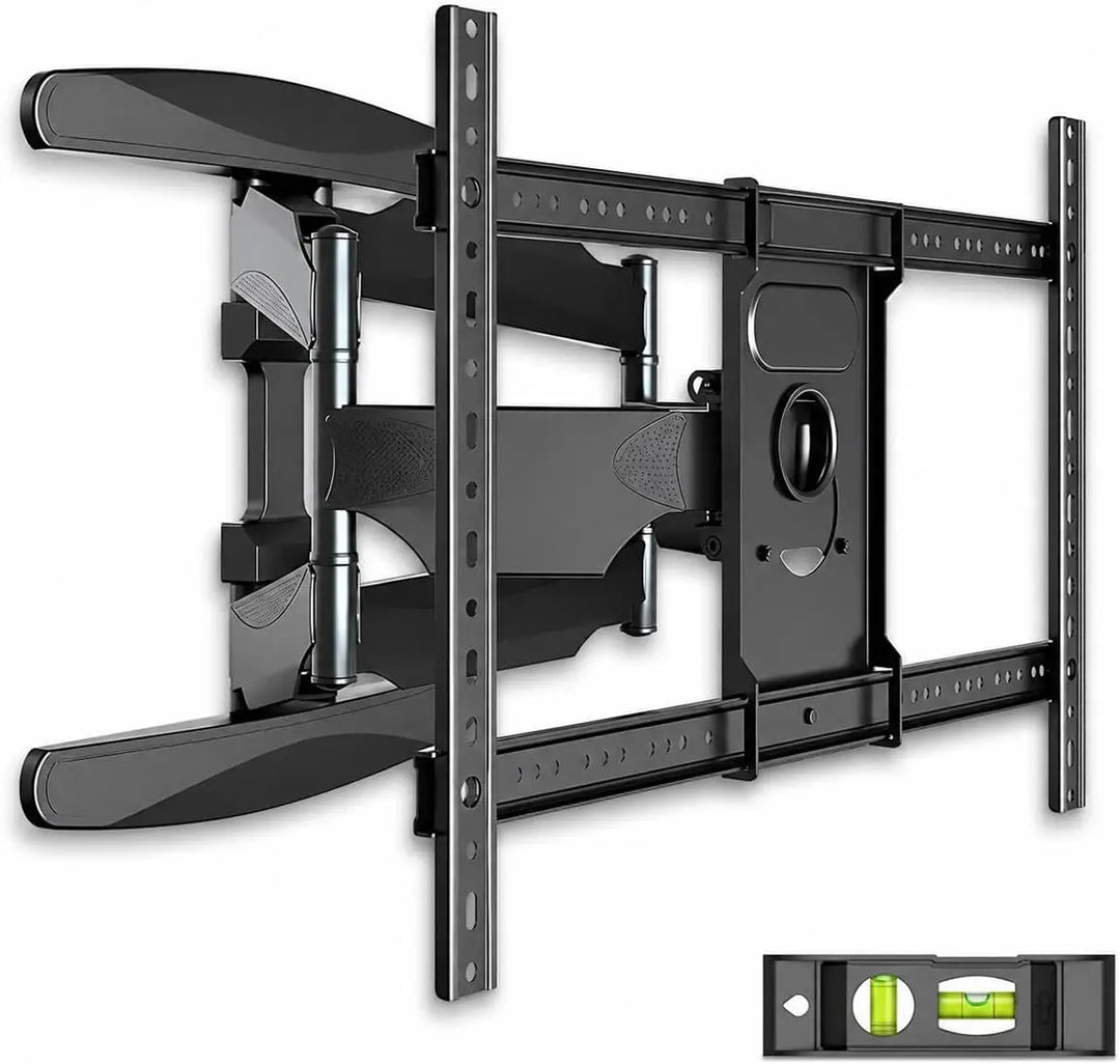 Ultra Strong TV Wall Bracket Mount Double Arm Tilt & Swivel for 40-85 Inch (100-115.5cm) LED LCD OLED Plasma & Curved Screens with Cable Managment - Up to VESA 600mm(w) x 400mm(h) - Max Load 50kg