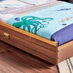 Load image into Gallery viewer, Under Beds Trundle For Kids 90x190 cm - Oak-GCC Home Center