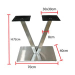 Load image into Gallery viewer, V-Column Restaurant Dining Table Base