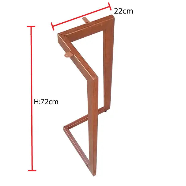 V-Shape Cast Iron Table Legs