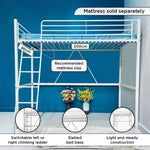 Load image into Gallery viewer, Vanilla Metal Single Loft Bed - 90x200 cm-GCC Home Center
