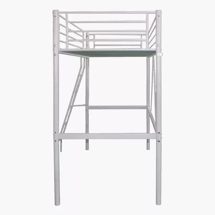 Vanilla Metal Single Loft Bed - 90x200 cm-GCC Home Center