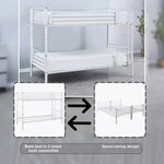 Load image into Gallery viewer, Vanilla Single Bunk Bed - 90x200 cm-GCC Home Center