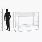Load image into Gallery viewer, Vanilla Single Bunk Bed - 90x200 cm-GCC Home Center