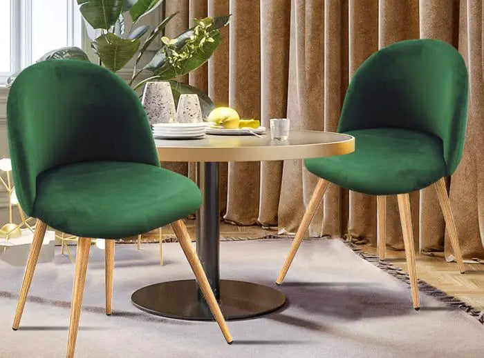 Velvet Dining Chair for Living Room-GCC Home Center