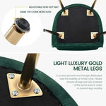Load image into Gallery viewer, Velvet Dining Chair with Golden Metal Legs-GCC Home Center