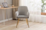 Load image into Gallery viewer, Velvet Dining Chair with Golden Metal Legs-GCC Home Center