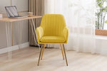 Load image into Gallery viewer, Velvet Dining Chair with Golden Metal Legs-GCC Home Center