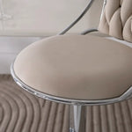 Load image into Gallery viewer, Velvet Fabric Bar Chair