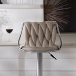 Load image into Gallery viewer, Velvet Fabric Bar Chair