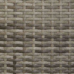 Load image into Gallery viewer, vidaXL 2-Seater Garden Bench with Cushions Patio Furniture Outdoor Seating Patio 2-seater Bench with Backrest Armrest Grey Poly Rattan