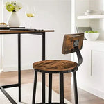 Load image into Gallery viewer, Vintage Style Rustic Brown Bar Chairs - Set of 2-GCC Home Center