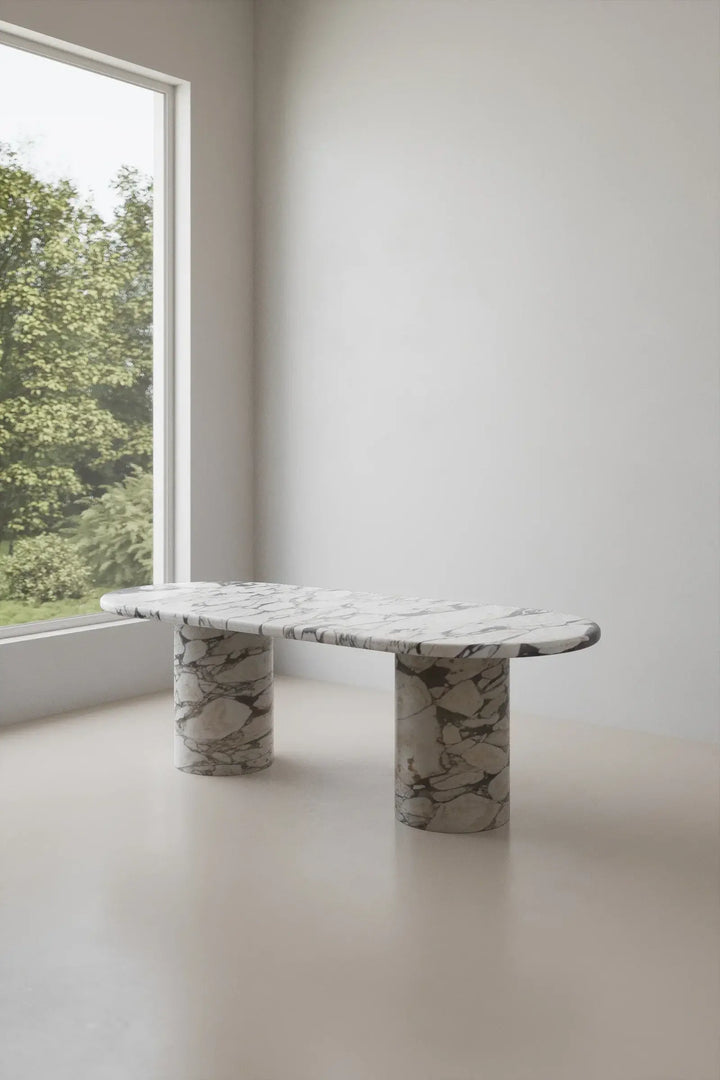 Viola Marble Dining Table – Luxury Statement Piece