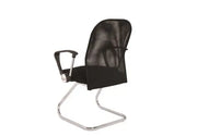 Visitors Chair Black Mesh-GCC Home Center