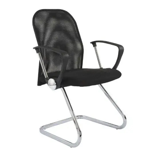 Visitors Chair Black Mesh-GCC Home Center