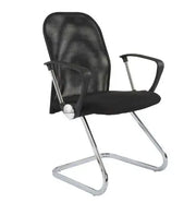 Visitors Chair Black Mesh-GCC Home Center