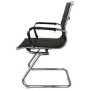 Load image into Gallery viewer, Visitors Office Chair, Waiting Room &amp; Reception PU Chair - Black-GCC Home Center