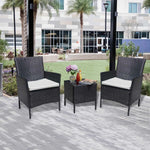 Load image into Gallery viewer, VITAL 5 Pieces Patio Furniture Set Outdoor Patio Conversation Bistro Set Modern Chairs with Coffee Table for Home and Balcony Patio Outdoor Furniture Conversation Sets Porch Chairs (VI-CTS-02)
