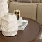 Load image into Gallery viewer, Walnut &amp; Black Coffee Table