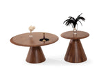 Load image into Gallery viewer, Walnut Coffee Table Set