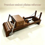 Load image into Gallery viewer, Walnut Wood Premium Quality Pilates Reformer Machine With CE Certification Heavy Duty for Studios Fitness Equipment