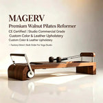 Load image into Gallery viewer, Walnut Wood Premium Quality Pilates Reformer Machine With CE Certification Heavy Duty for Studios Fitness Equipment