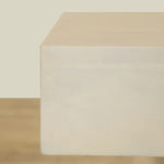 Load image into Gallery viewer, White Wood Coffee &amp; Side Table Set