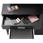 Load image into Gallery viewer, Wide Vanity Set with Mirror And Stool-GCC Home Center
